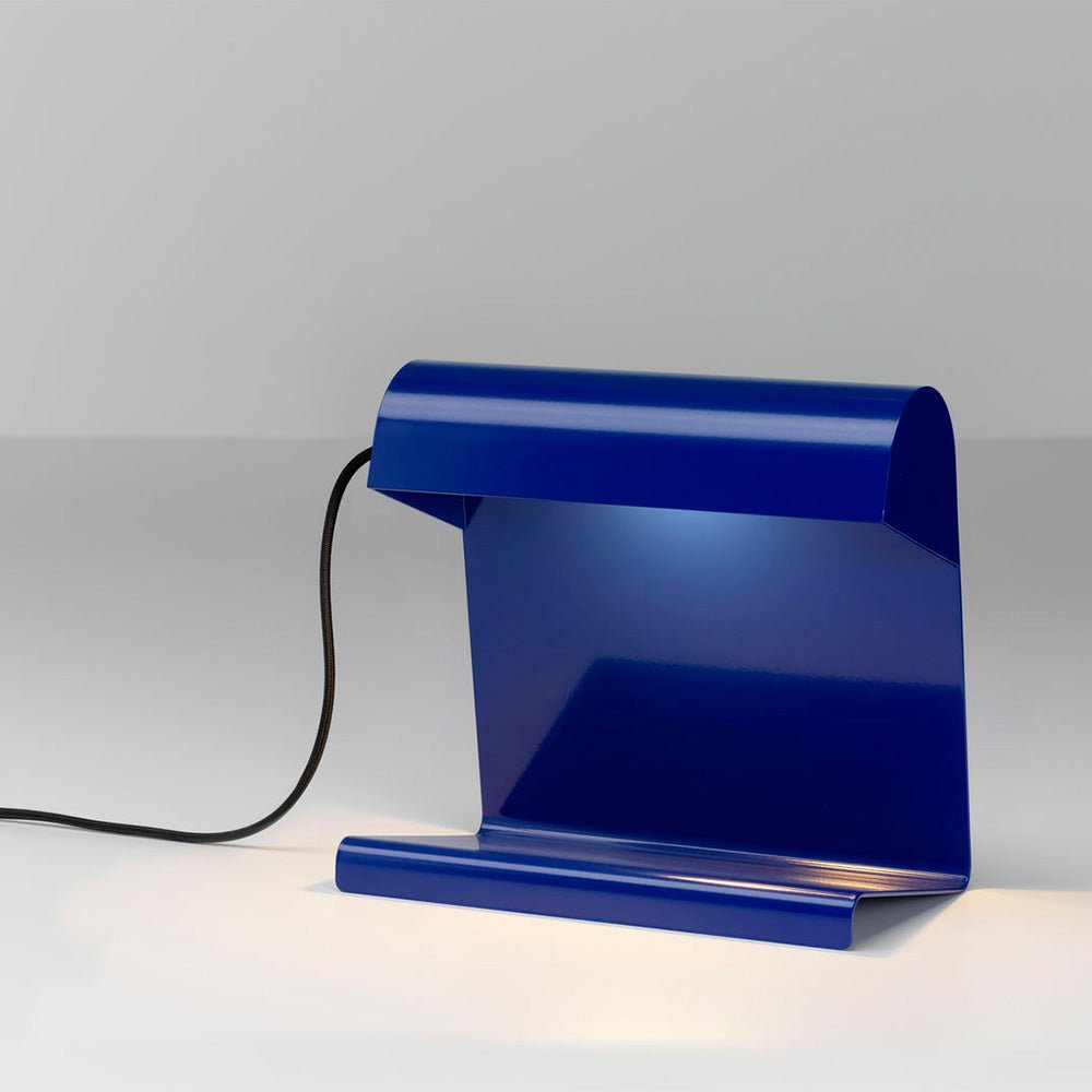 Lámpara Lampe de Bureau, Prouvé Bleu Marcoule
