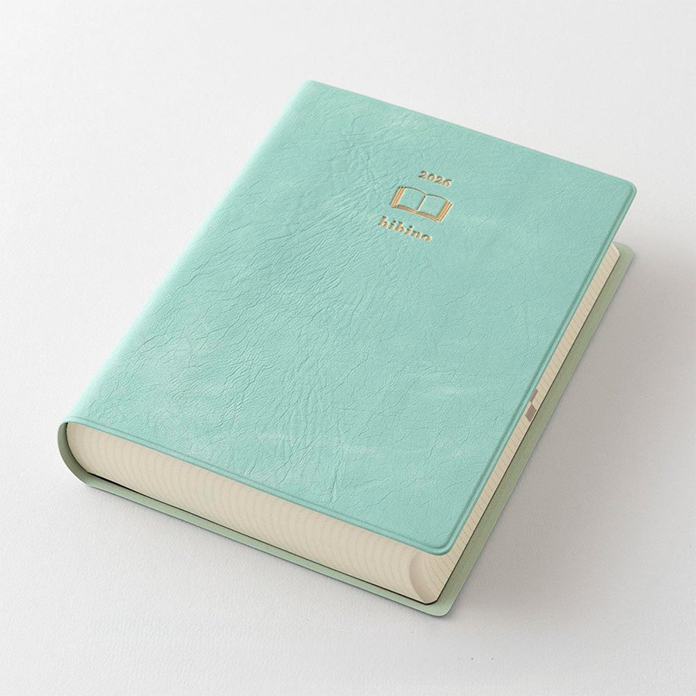 Agenda Hibino A6 Azul Verde 2026