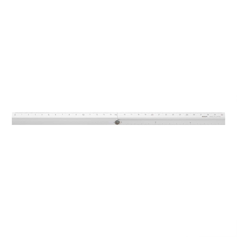 Aluminum Multiple Ruler 30cm Silver