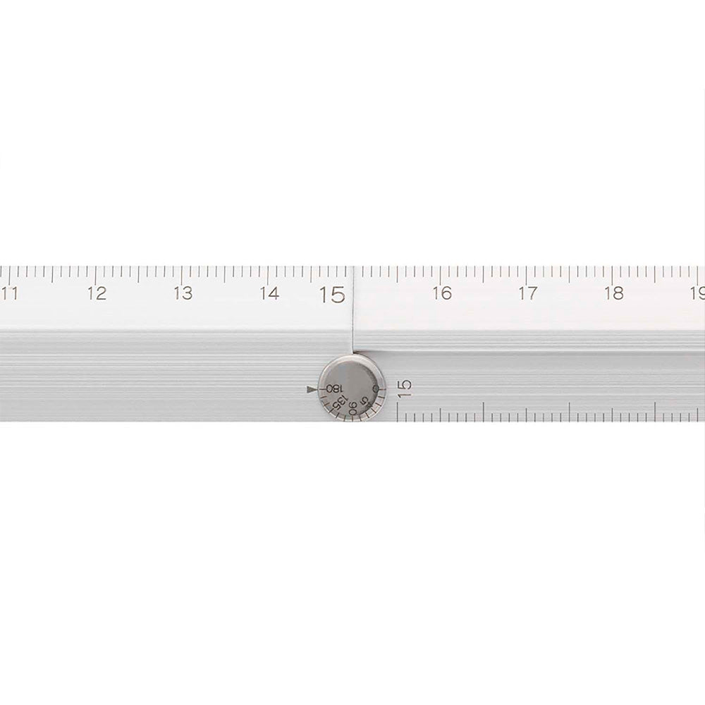 Aluminum Multiple Ruler 30cm Silver