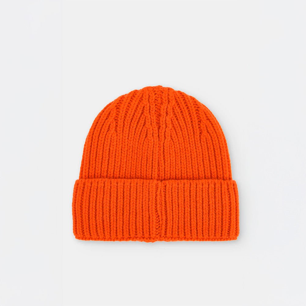 Bonnet en laine Burua Auw orange