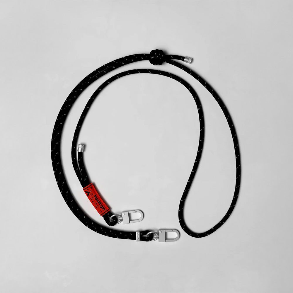 6mm Rope Strap Black Reflective
