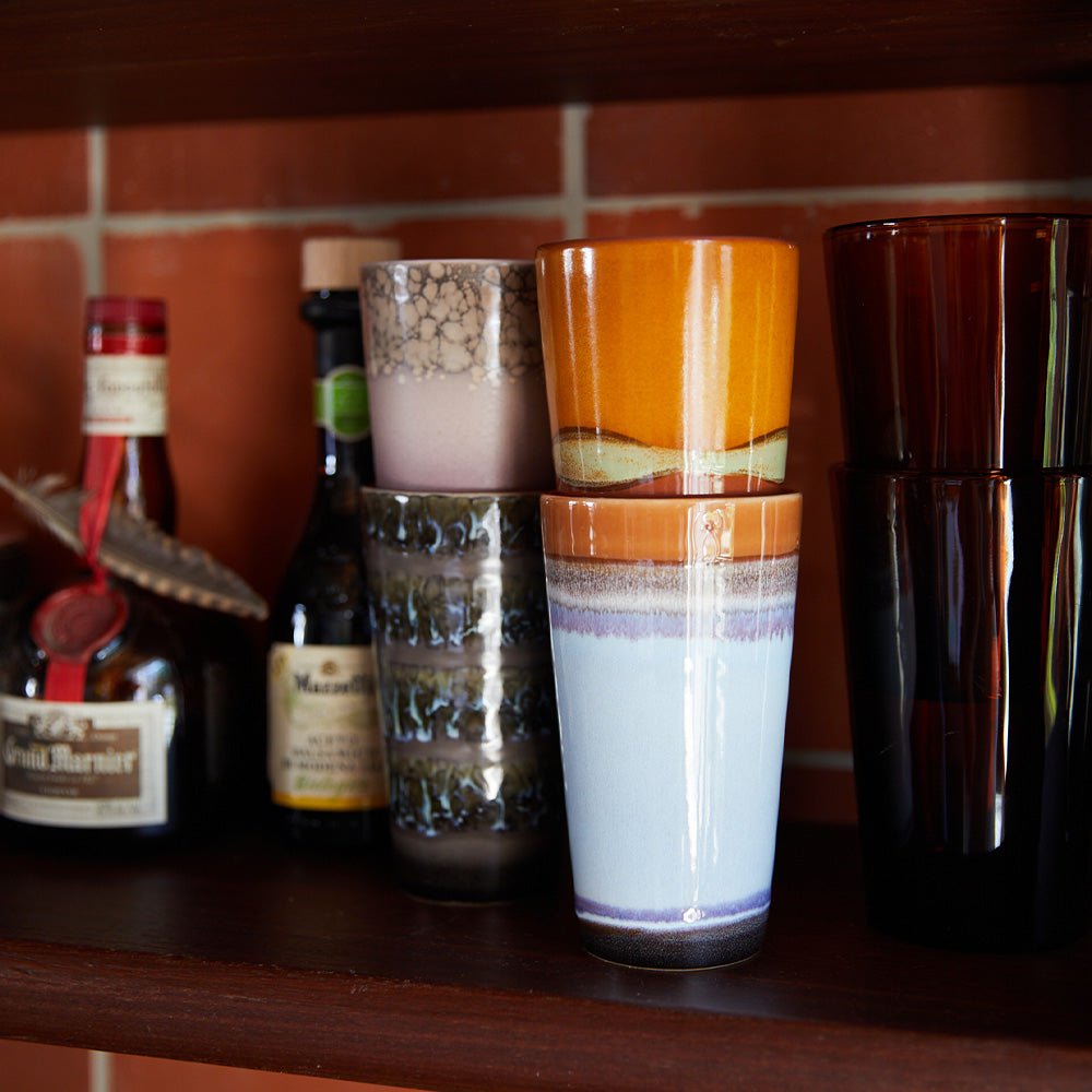 70s Ceramics: Latte Mugs - Clash