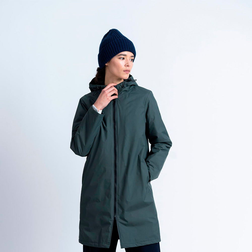 Burua Auw Navy Wool Beanie