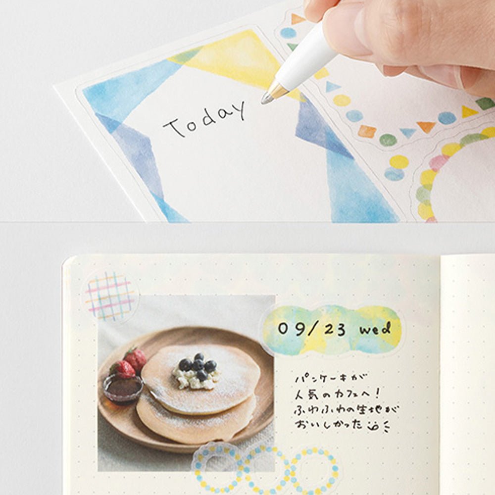 Autocollants Yuru Log Cat (2 feuilles)