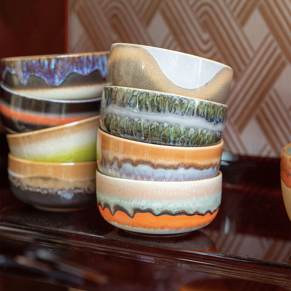 70s Ceramics: Dessert Bowls - Reef (set de 4)