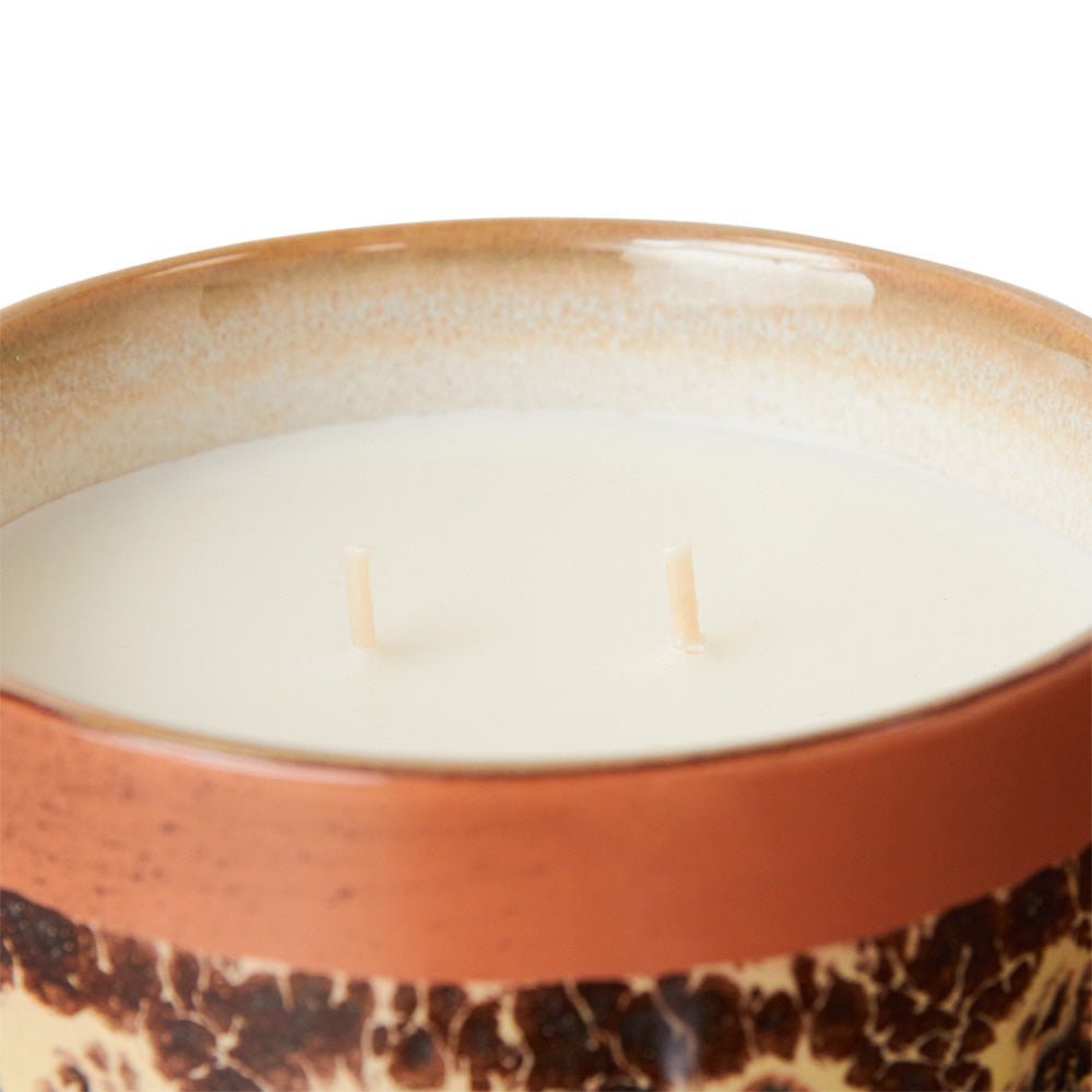 Céramique des années 70 : Bougie parfumée - Kyoto