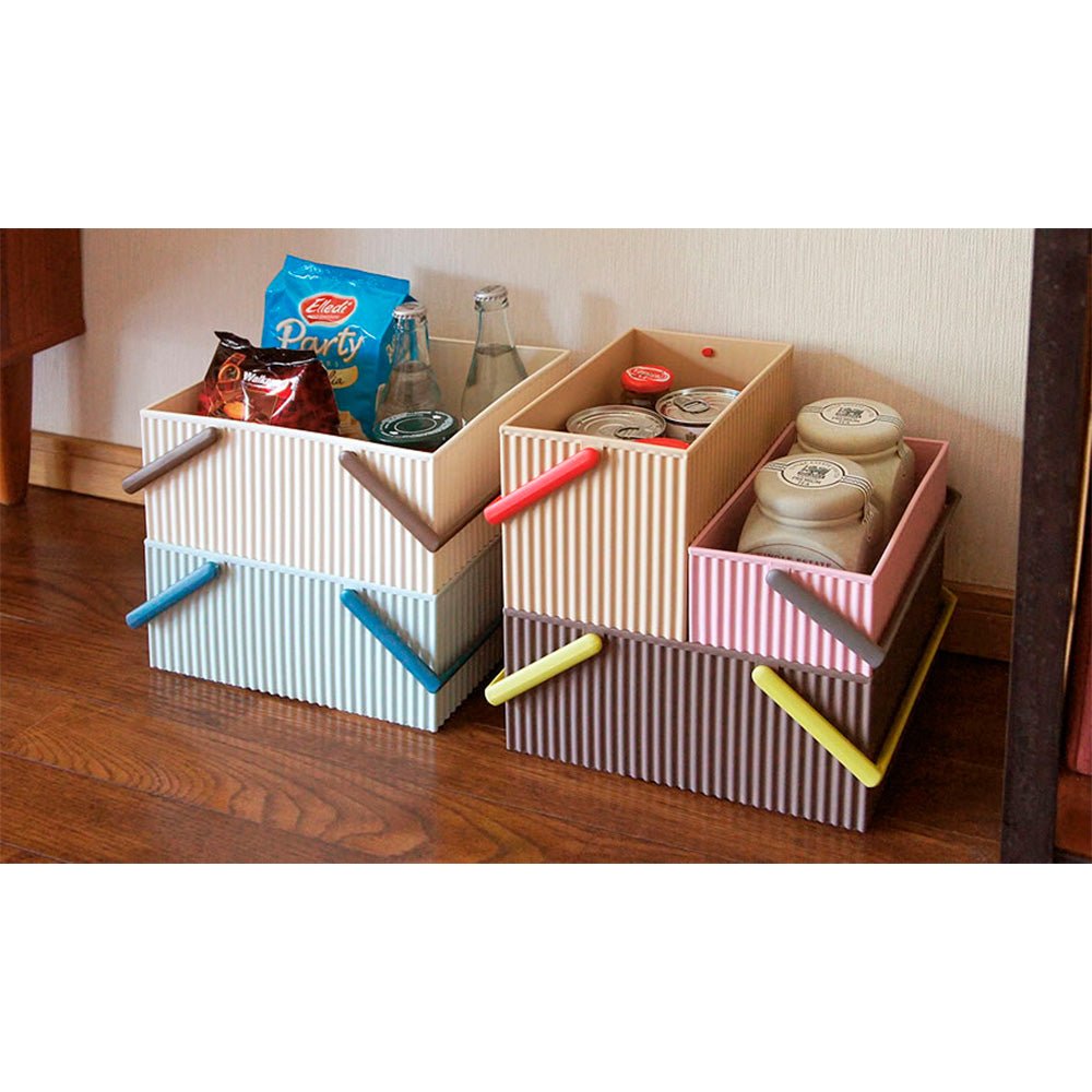 Boîte de Rangement Scandinave S Omnioffre - Rose