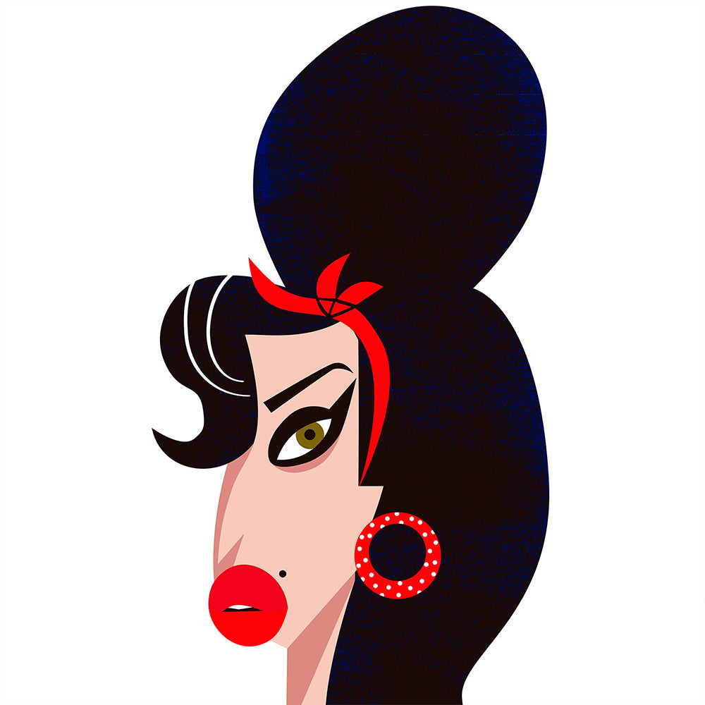 Impression Giclée d'Amy Winehouse
