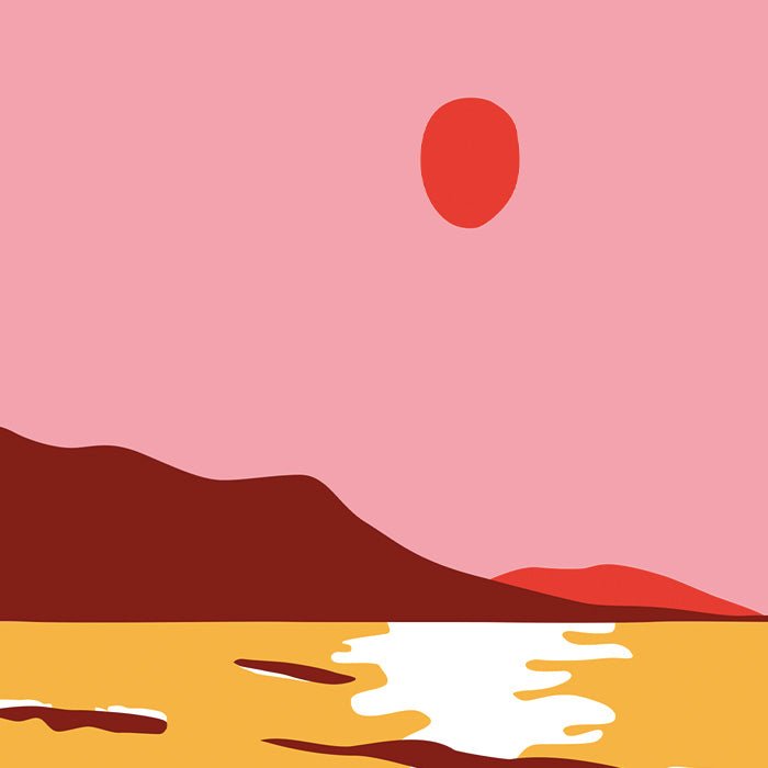 Sunset in Galicia Giclée Print
