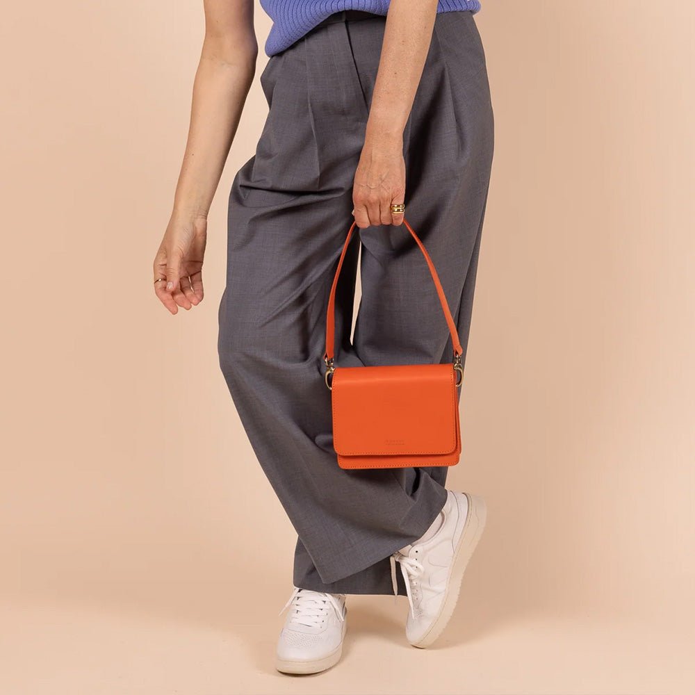 Mini Sac Audrey Classique Mandarine