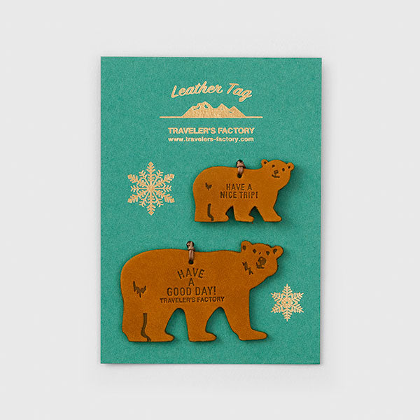 TF Leather Tag Bear