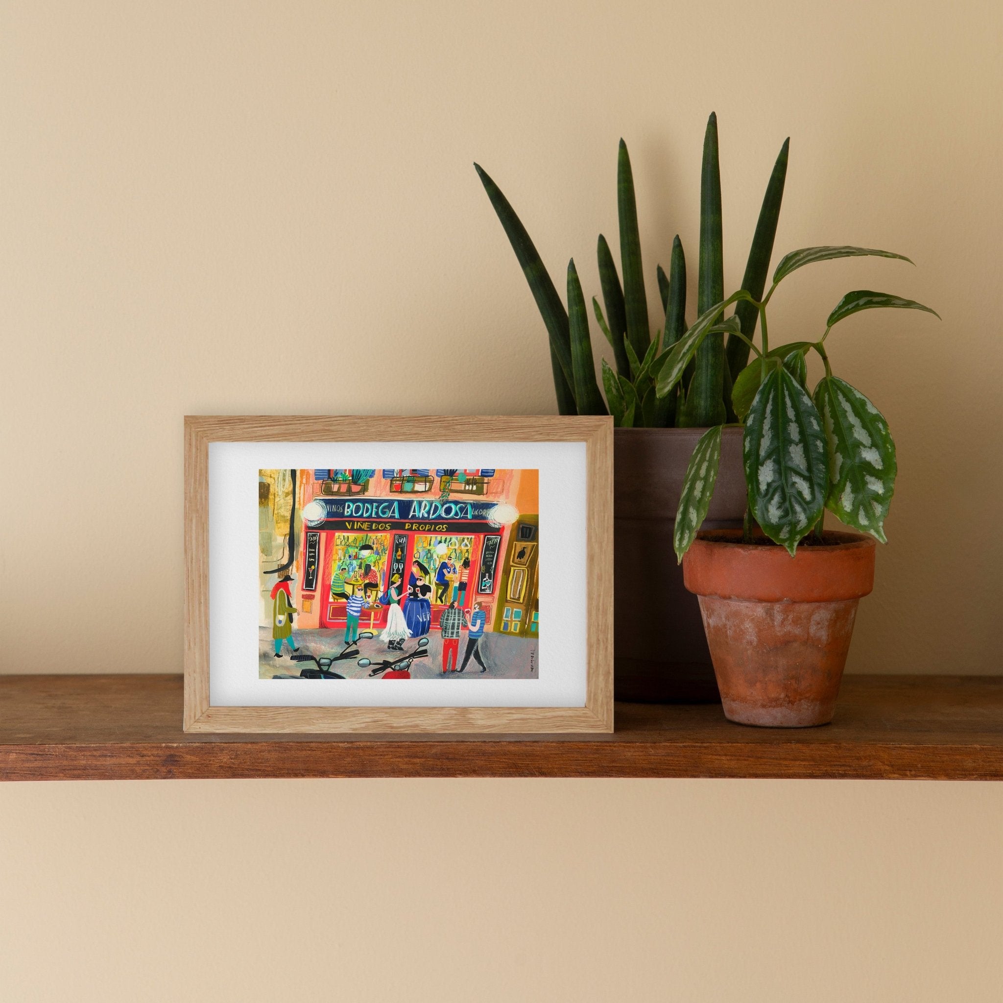 Bodega de la Ardosa Impression Giclée Horizontale
