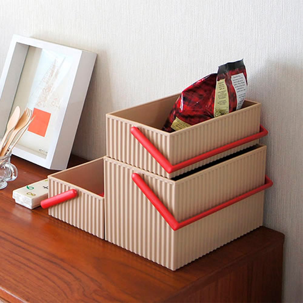 Caja Almacenaje Omnioffre Scandinavian S - Cafe Au Lait