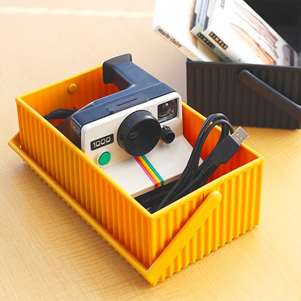 Boîte de Rangement Omnioffre Neutral M - Moutarde