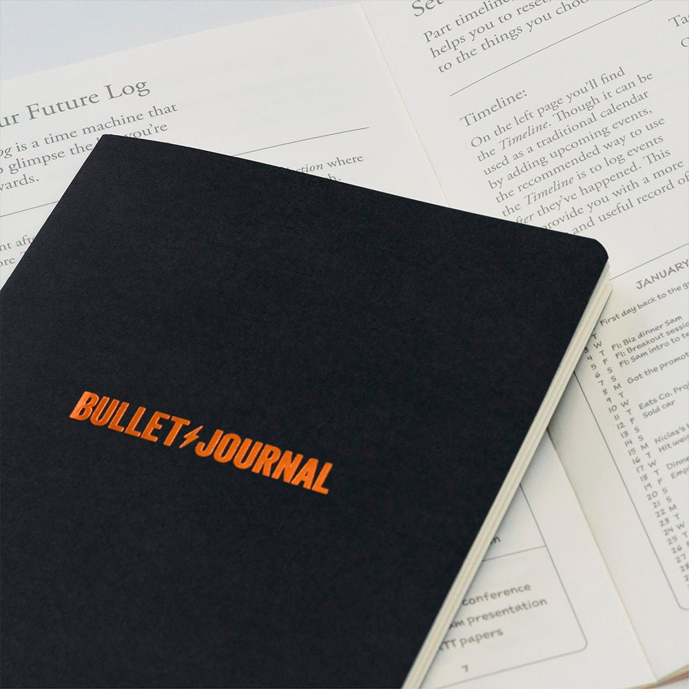 Bullet Journal Edit.2 Moyen A5 Points Noirs