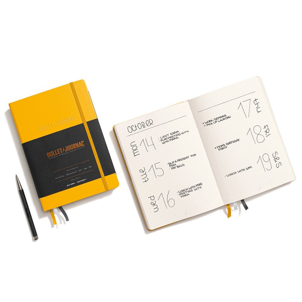 Bullet Journal Edit. 2 Mediano A5 Puntos Amarillo