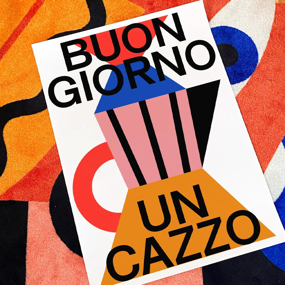 Buongiorno un Cazzo Impresión Giclée