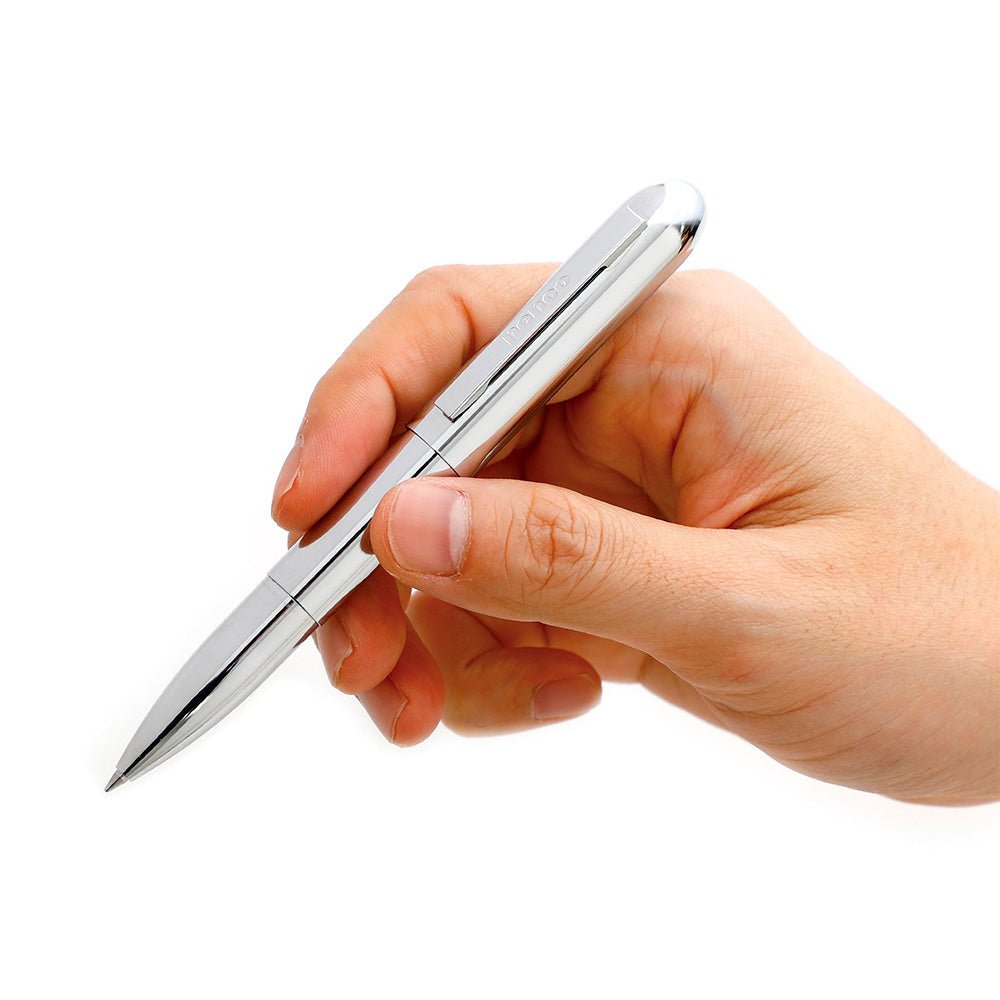 Bullet Ballpoint Pen Silver