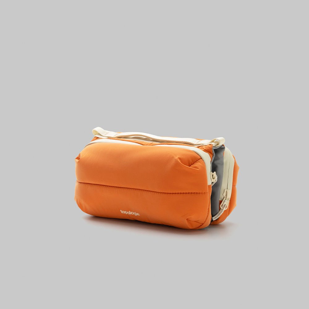 Bouteille Sacoche Orange moyennement brûlée Pêche soyeuse