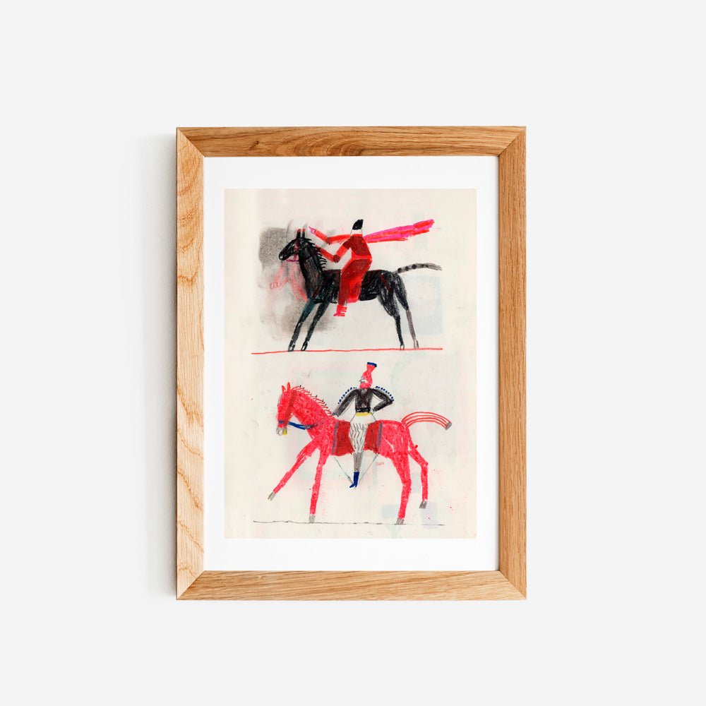 Chevaliers 2 A4 Giclée Print