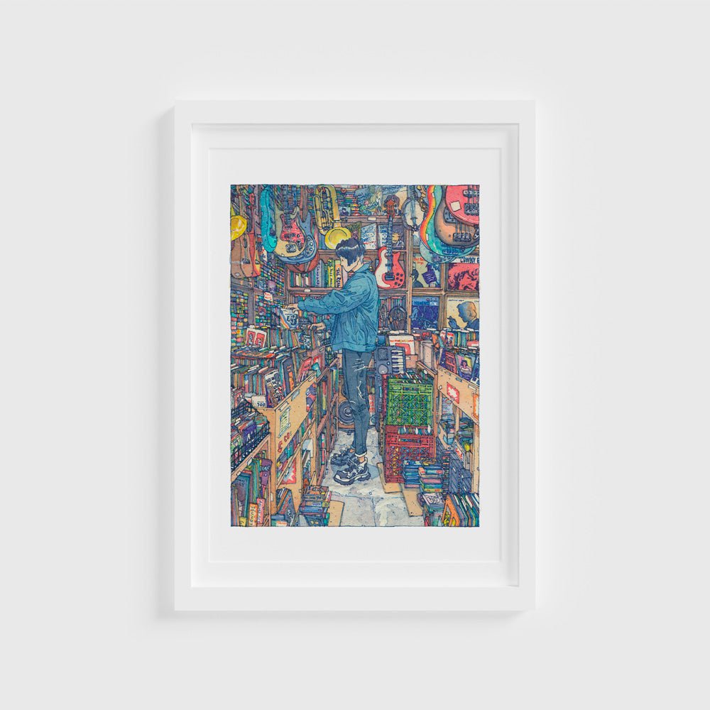Cantaloop Giclée Print A4