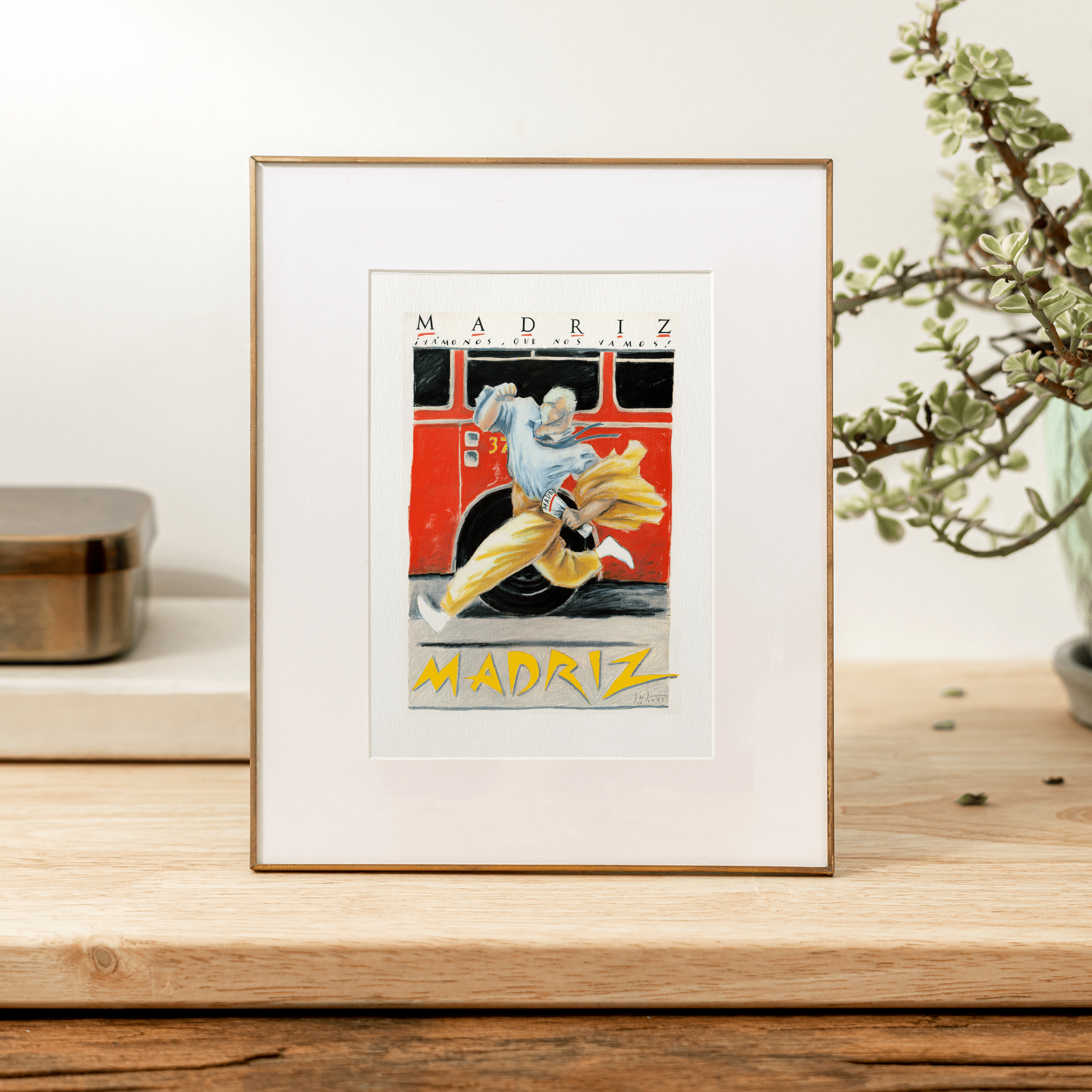 Cartel Madriz Impresión Giclée