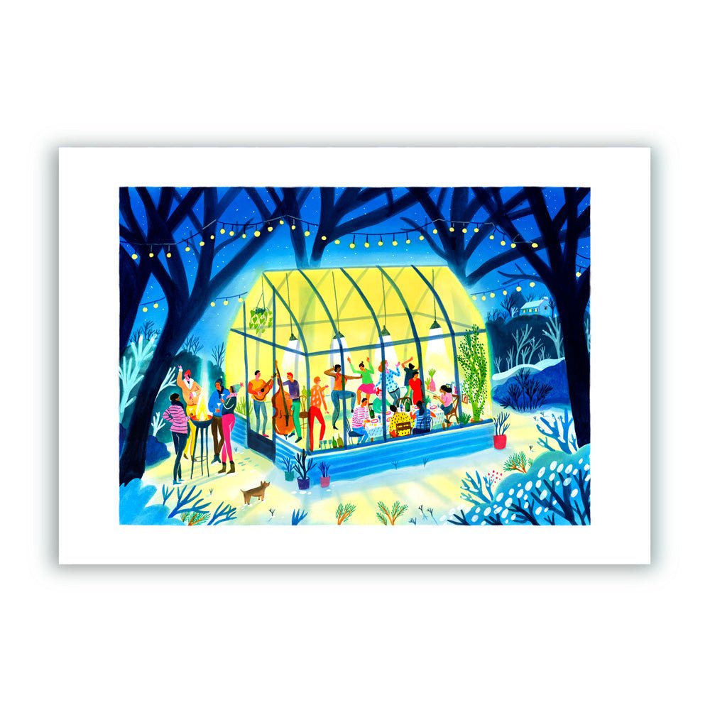 Celebration Giclée Print A5