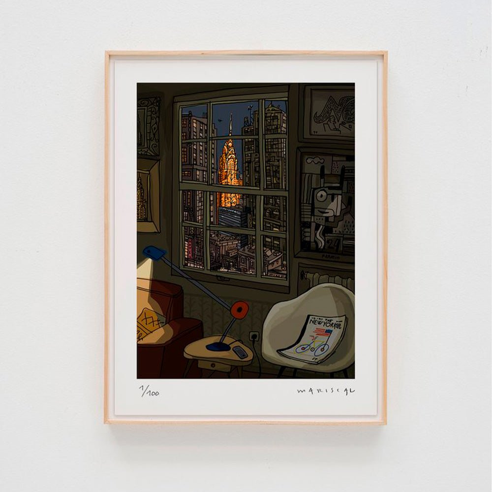 Chrysler Building View Fine Art Print