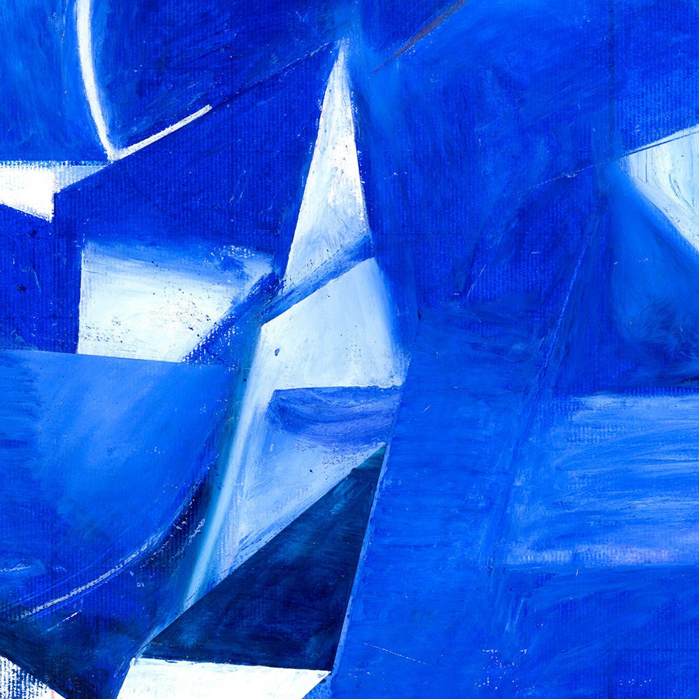Composición Azul Impresión Giclée