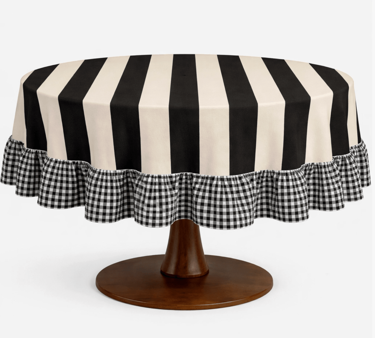 Mantel Redondo Ruffle