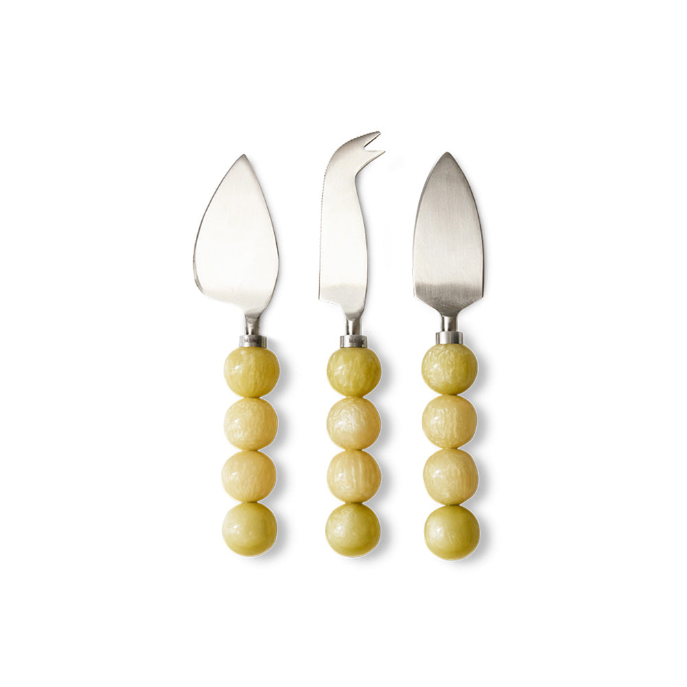 Cheese Knives - Lemon (set de 3)