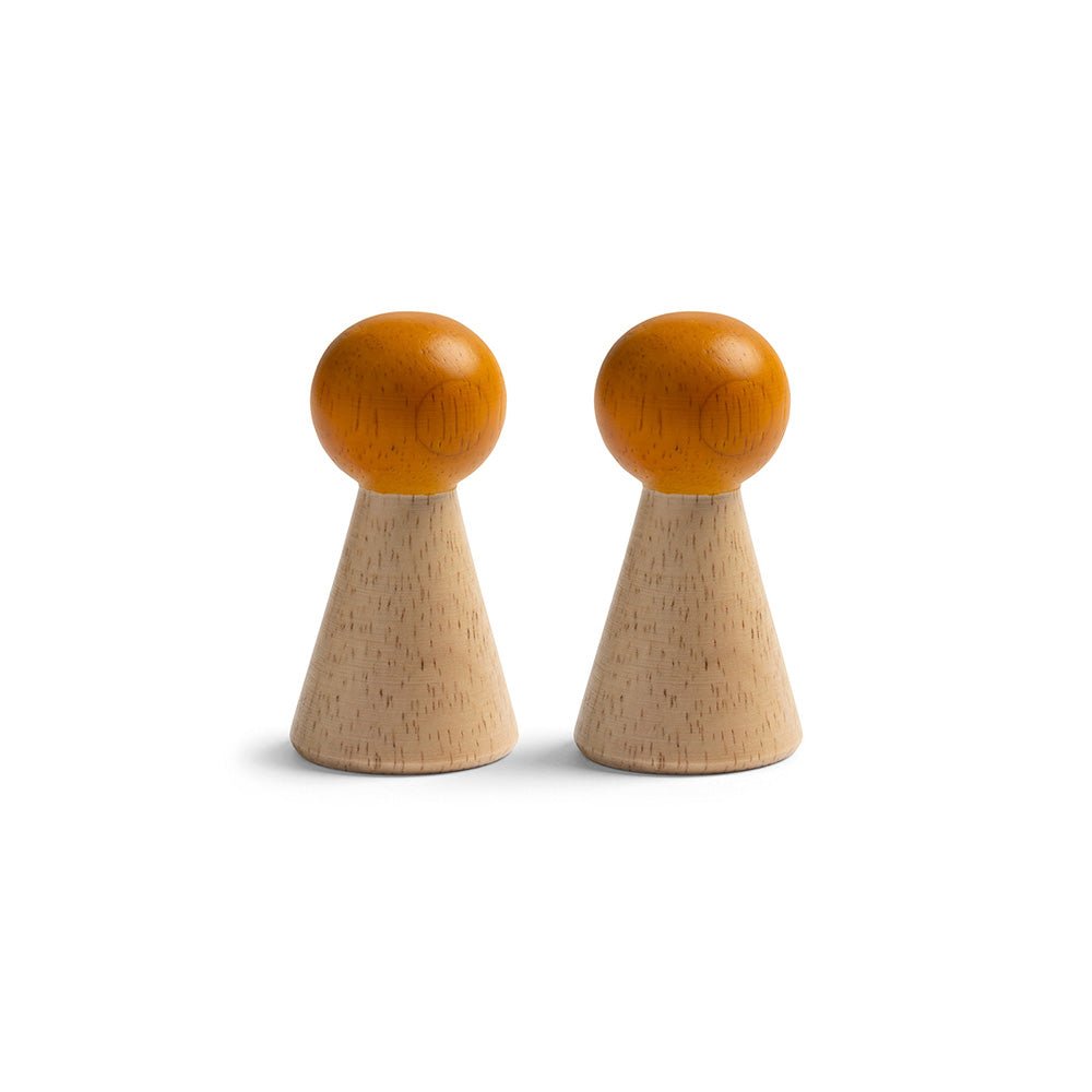 Porte-manteaux Halma chêne (lot de 2)