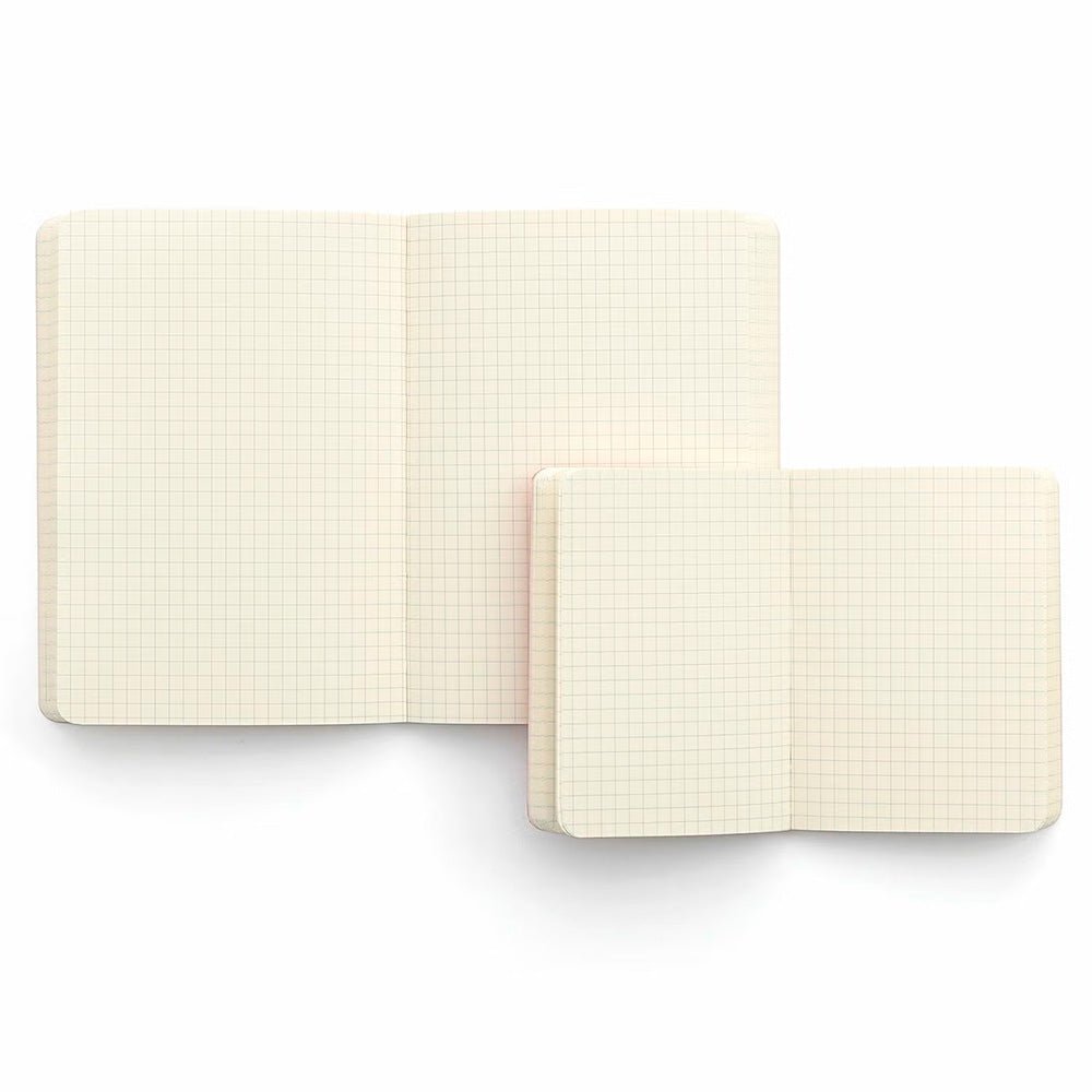 Soft PP Notebook B6 Grid Red