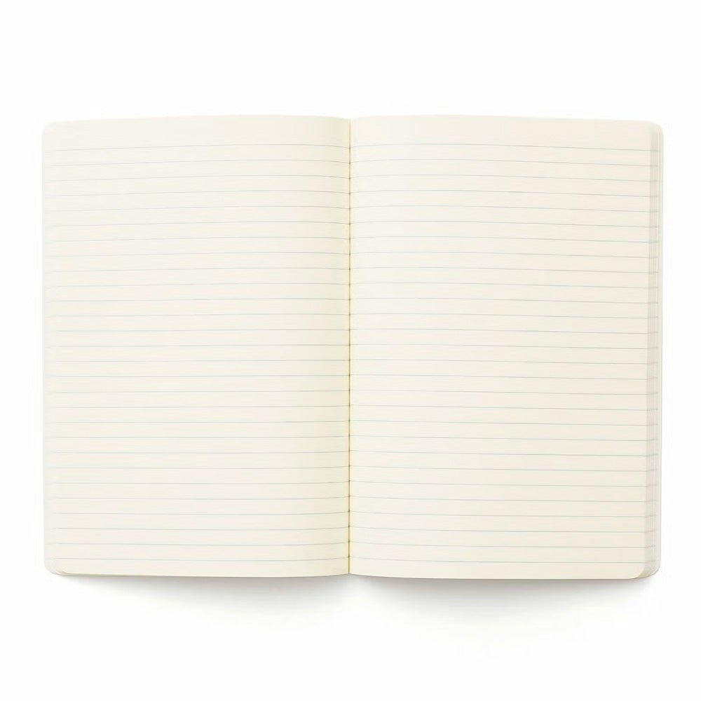 Cahier souple PP A5 ligné blanc