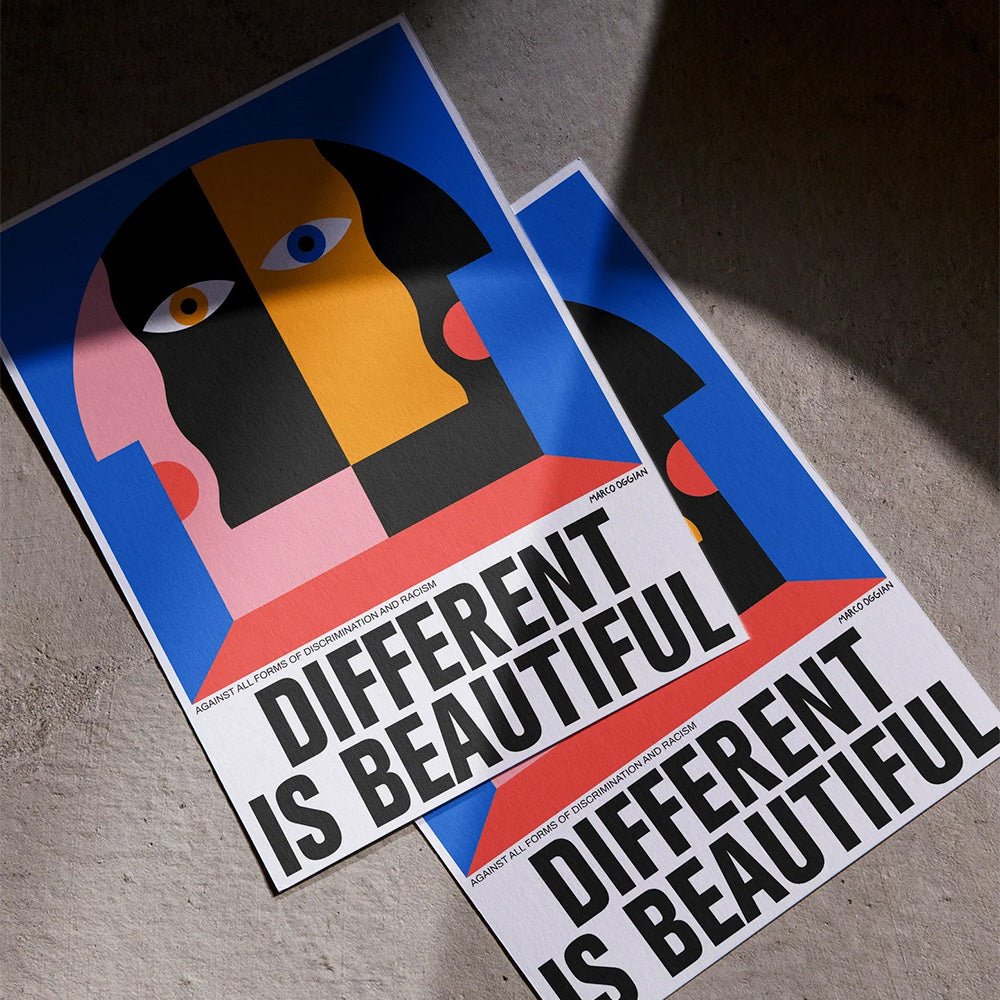 Different is Beautiful Impresión Giclée