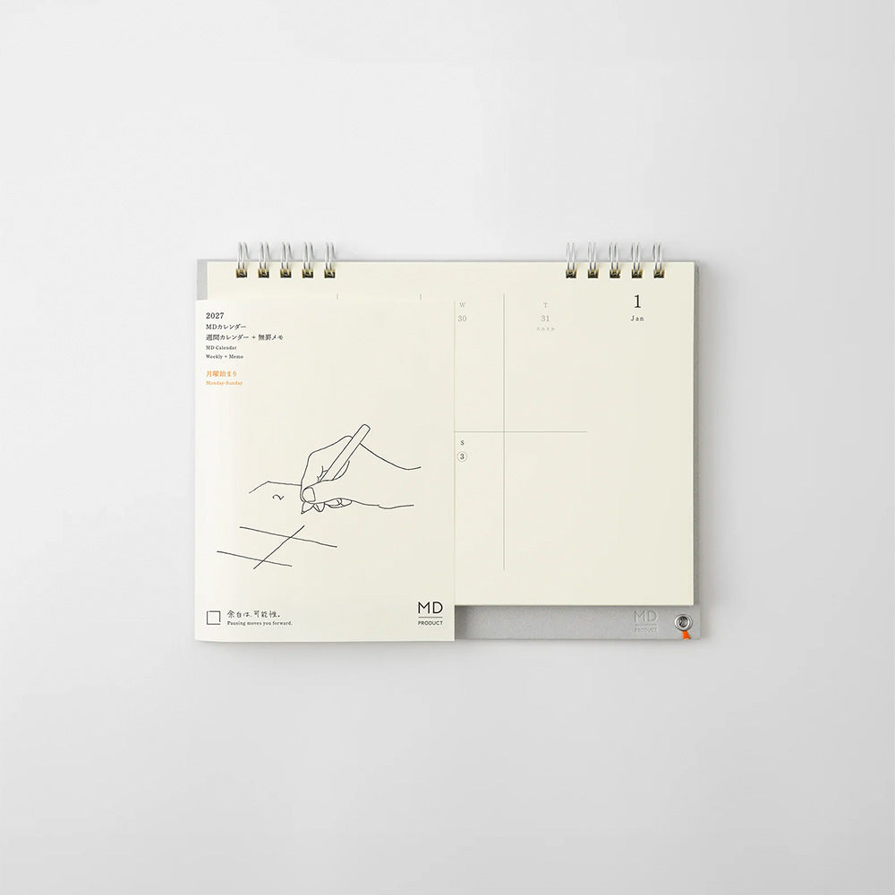 MD Weekly Desk Calendar 2027