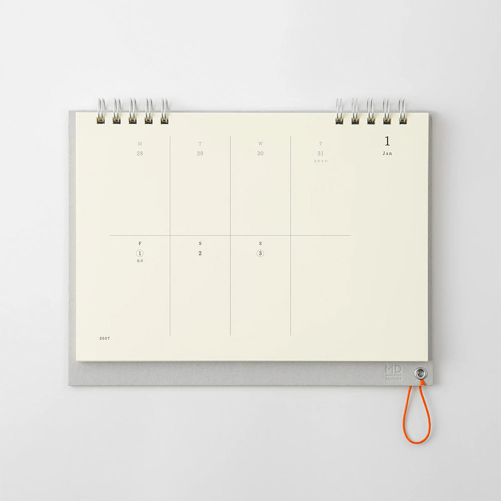 MD Weekly Desk Calendar 2027