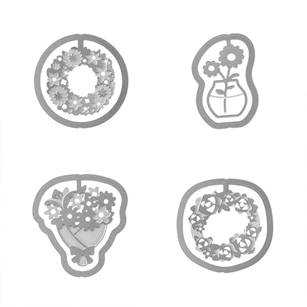 Etching Clips Flowers