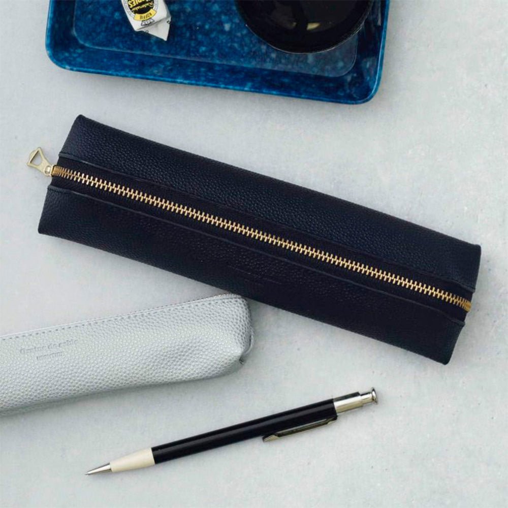Estuche Fastener Azul Marino