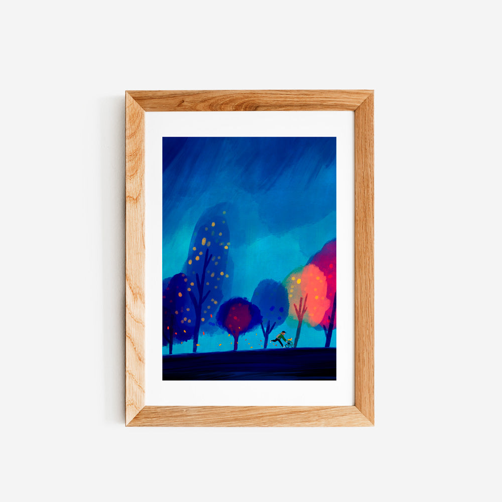 Impression Giclée Première Marche