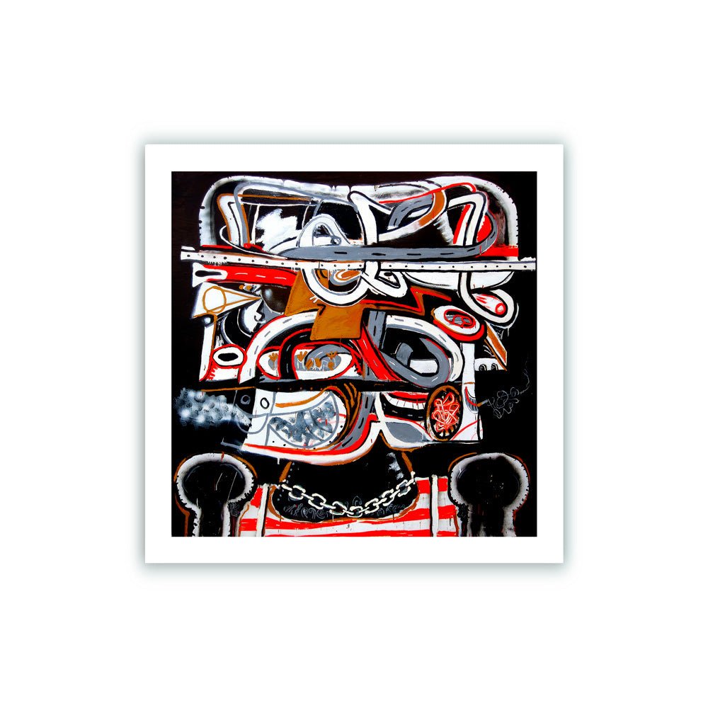 Fumadro en Apuros Giclée Print 22x22
