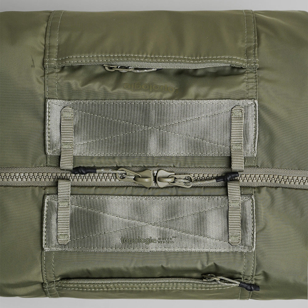 Explorer Tote Medium Moss Tech Sateen