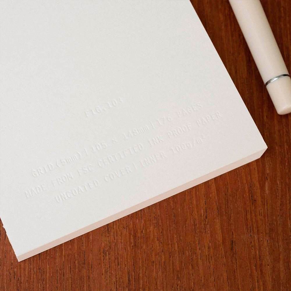 Carnet de notes Fig Note 103 Grid (pour stylo plume)