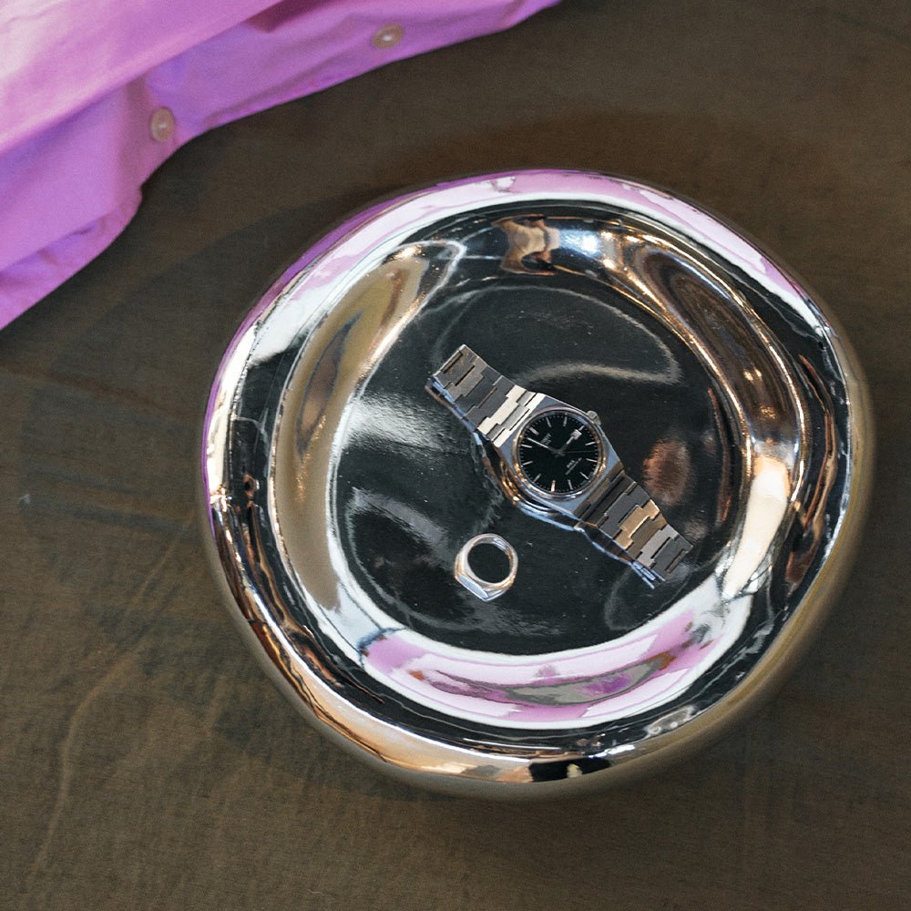 Gleam Glass Petit Bol Chrome