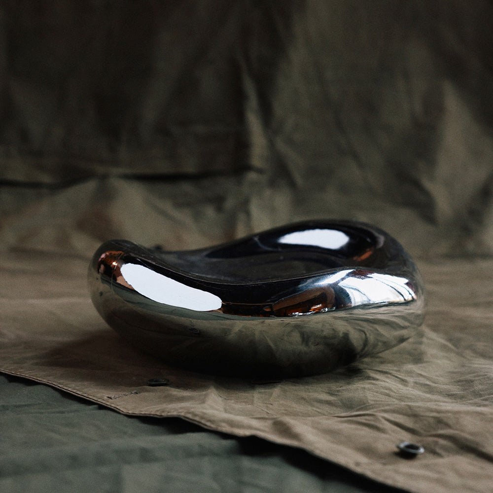 Gleam Glass Petit Bol Chrome