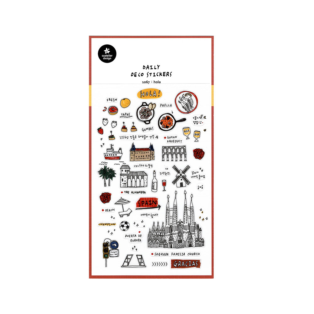 Daily Deco Hola Stickers