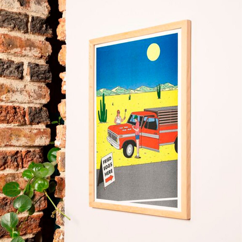 If you don’t have stove, use a pickup Risografía A3