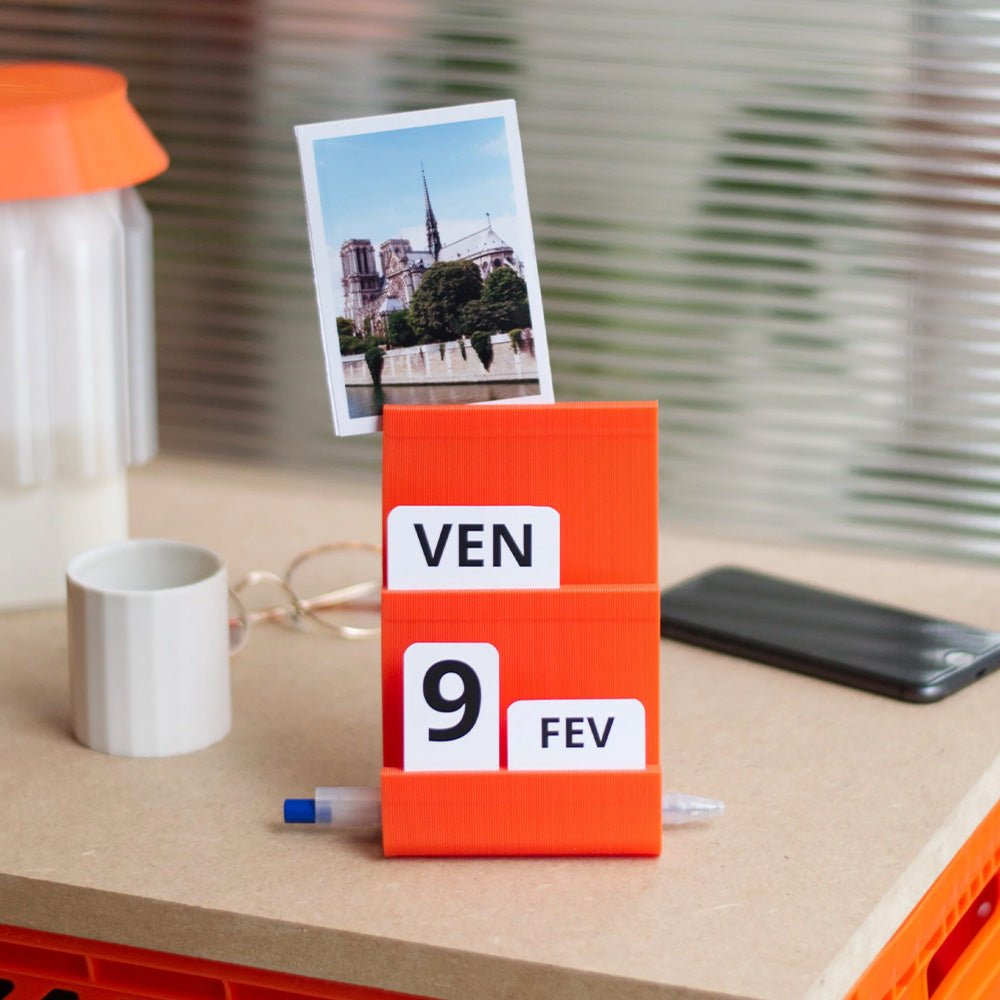 Calendario Perpetuo Joe Naranja
