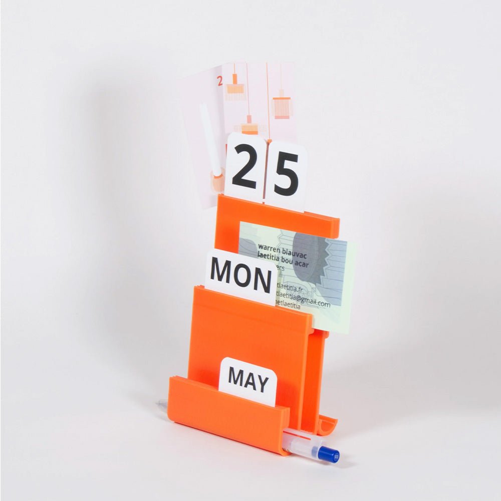 Calendario Perpetuo Joe Naranja